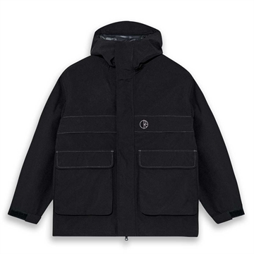 Polar Skate Co Cargo Shell Jacket Black / Silver